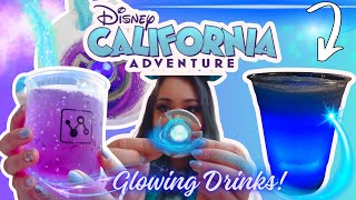 Cool Glowing Drinks   At Disney California Adventure  DISNEY VLOG 2024 [upl. by Emera489]