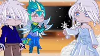 Rise Of The Guardians React To Elsa  Frozen  Gacha React [upl. by Enaud]