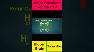 Polar covalent bond l Polar Molecules l Chemistry l Class 9 l part 4 chemistry shorts online [upl. by Eusoj]