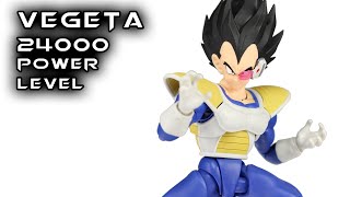 SH Figuarts VEGETA 24000 Power Level Dragon Ball Z Action Figure Review [upl. by Turnbull]