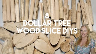 Cheap And Easy Wood Slice Diys For Your Home Decor [upl. by Ylehsa]