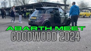 Abarth Meet Goodwood 2024 [upl. by Aerehs]