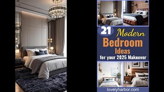 21 Modern Bedroom Ideas For Your 2025 Makeover [upl. by Lightman]