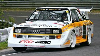 Most INSANE Audi Quattro EVER  Audi S1 Prospeed EARGASMIC 5Cylinder TURBO Sounds [upl. by Gaudette]