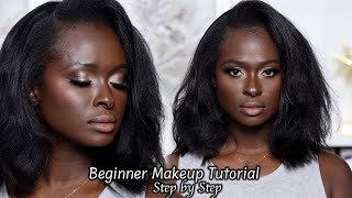 Beginners Makeup Tutorial  Dark Skin Friendly [upl. by Zoha]