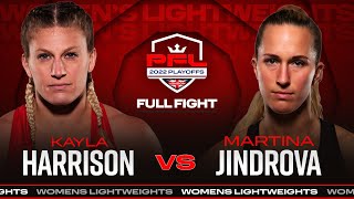 Kayla Harrison vs Martina Jindrova  2022 PFL Playoffs [upl. by Clementis821]