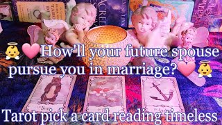 👼🩷Howll your future spouse pursue you in marriage🩷👼Tarot pick a card reading timeless 🌛⭐️🌜🧿🔮 [upl. by Trinette]