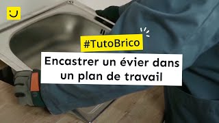 Encastrer un évier dans un plan de travail [upl. by Clemens990]