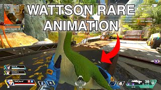 Wattson Rarest Heirloom Animation While Running Apex Legends [upl. by Dosia]