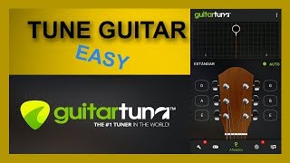 Tune Guitar Standard Tuning  Guitar Tuna [upl. by Jr]