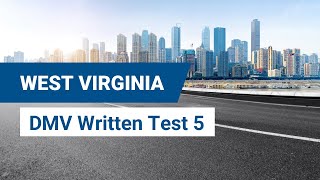 2024 West Virginia DMV Written Test 5 [upl. by Cassi]