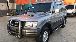 2003 HYUNDAI GALLOPER II 3U464928MTDIESEL4WDTURBO INTERCOOLER SOLD OUT [upl. by Vitoria662]