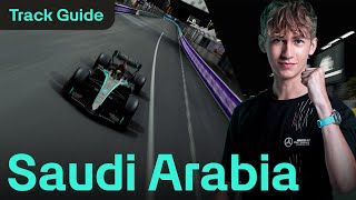 Threading the Needle 🧵  Saudi Arabia F1 Track Guide [upl. by Snehpets]