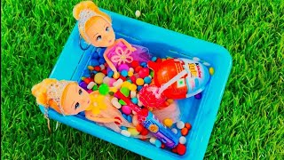 Satisfying Unboxing video Lollipops candy and Chocolates Sweets Unpacking  Rainbow Candy ASMR [upl. by Aretta]