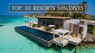 Top 10 best luxury resorts in the Maldives 4K UHD [upl. by Adamek374]