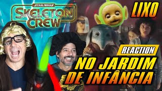 Star Wars NO JARDIM DE INFÂNCIA no trailer de Skeleton Crew  REAÇÃO reaction [upl. by Cristionna]