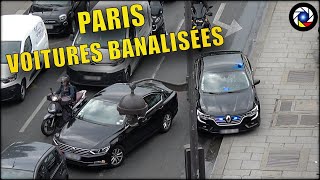 Paris Voitures de Police Banalisées en Intervention [upl. by Jamal242]