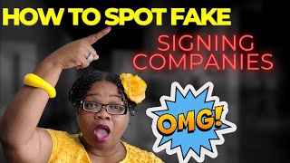 How To Spot Fake Sigining Companies [upl. by Mariand]