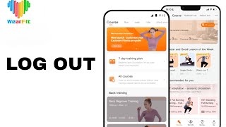 How To Log Out On Wearfit Pro App [upl. by Eicarg983]