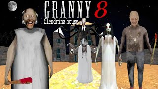 Granny 8 Horror Castle Full gameplay  Granny ko football bna diya😂🤣 [upl. by Laney907]