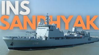 🇮🇳 INS Sandhyak Indias Mighty Ocean Surveyor 🌊  Defense in Short India [upl. by Leonardo]