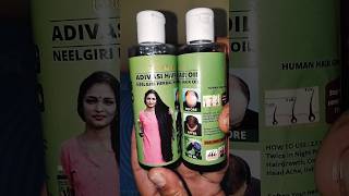 Growkesh Adivasi Neelgiri HerbalHair Oil For Anti Hair fall Hair Gtrending haircare skincare [upl. by Siryt]