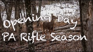 Opening Day of PA Rifle Season Deer DOWN 2024 [upl. by Noit140]