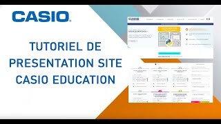 Tutoriel de présentation site CASIO Education [upl. by Hahnert]