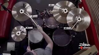 Zildjian K Custom Hybrid Cymbal Box Set Demo [upl. by Mayne]