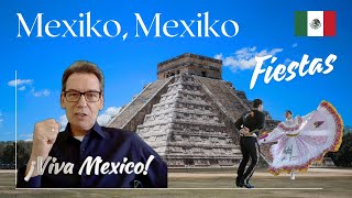 Mexiko Mexiko  Tag der Unabhängigkeit amp Sicherheit und Schutz in Mexiko Fiestas Kultur amp Infos [upl. by Ikairik]