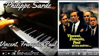 Philippe Sarde  Vincent François Paul et les autres  Piano  Partition [upl. by Drawe]