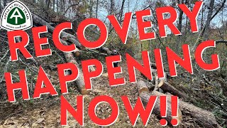 Appalachian Trail Damage Recovery and Thru Hiker information [upl. by Darcie624]