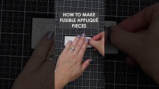 👀 See How to make Fusible Applique Pieces [upl. by Jelene]