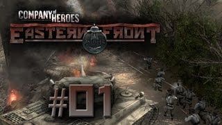 Company of Heroes  Eastern Front Lets Fight 01 GermanDeutsch [upl. by Eissed]