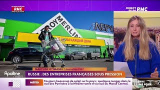 Russie  des entreprises françaises sous pression [upl. by Atiekram]