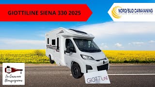 CAMPING CAR 6m LIT A LA FRANCAISE BOITE AUTO GIOTTILINE SIENA 330 2025 NORD SUD CARAVANING [upl. by Skurnik]