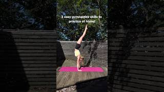 Beginner gymnastics skills to learn at home [upl. by Eneluj108]