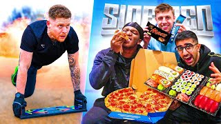 7 HOURS OF SIDEMEN CALORIE CHALLENGE [upl. by Phillie]