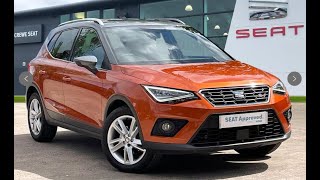 Approved Used SEAT Arona 10 TSI FR Euro 6 ss 5dr  Crewe SEAT amp CUPRA [upl. by Moise]