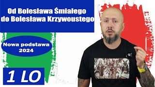 LO klasa 1 Od Śmiałego do Krzywoustego Dlaczego Bolesław otrzymał przydomek Krzywousty [upl. by Elohcin]