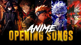 Best Anime Openings 2000  2024  FULL SONGS [upl. by Ellatsirhc876]