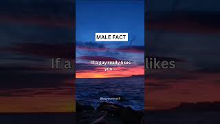 If a guy really likes you malefacts subscribe shorts [upl. by Macilroy]