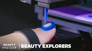 Robot Perfectly Paints Your Nails In Minutes  Beauty Explorers  Beauty Insider [upl. by Egiap]