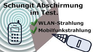 SchungitSchutz im Test mit WLAN und Handystrahlung DE [upl. by Kelda51]