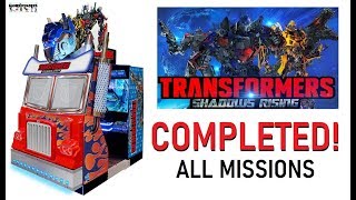 TRANSFORMERS Shadows Rising Arcade COMPLETED [upl. by Anais]