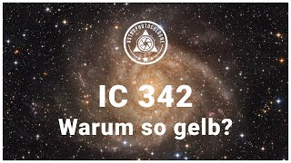 IC342  Vergleich zu EUCLID und Warum ist die Hidden Galaxy gelb Astronomie für Astrofotografen [upl. by Llehsram979]