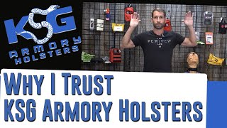 Why I Trust KSG Armory Holsters A Comparison with Belly Band Holsters [upl. by Aihsenek]