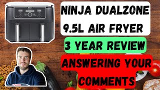 Ninja Foodi MAX Dual Zone Air Fryer AF400UK UK Review 3 Years Later  Air Fryer Christmas Present [upl. by Zawde433]