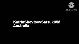 Katrin Shevtsov Satsuki VM Australia logo 2024present V1 [upl. by Eislrahc]