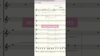 Huge difference between midi and real instruments 🎹🎻 [upl. by Oinegue]